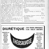 1680 - Page LXXI-1663 - Correspondance. Application du Tarif Fallières. Le prix de la visite de contrôle / Electrothérapie à domicile