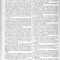 1741 - Page 1722 - Partie professionnelle, Hygiène, Assistance, Mutualité, Intérêts corporatifs, Variétés. Comptes rendus, documents, pièces officielles. Chronique syndicale. Conseil supérieur de l’assistance publique. Rapport sur l’Assistance médicale gratuite et le secret médical, (Organisation du contrôle technique adopté par la section permanente), M. le professeur A. Couvelaire, rapporteur