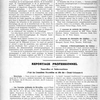 1745 - Page 1726 - Partie professionnelle, Hygiène, Assistance, Mutualité, Intérêts corporatifs, Variétés. Hôpitaux de l’assistance publique de Paris. Enseignement, concours, avis divers / Reportage professionnel. Nouvelles et Informations. Nécrologie [Docteurs Puntous, Houdry, Jablonski] / Les Journées médicales de Bruxelles