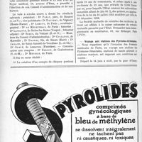 1765 - Page 1744-VIII - Dernières nouvelles. Journées vétérinaires / Société mutuelle de retraites des médecins du front / Voyage aux stations des Pyrénées-Orientales