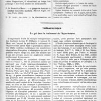 1795 - Page 1774 - Partie scientifique. L’Actualité Scientifique. Les Thèses. Le diabète par syphilis acquise, par Dr Louis Lafourcade (Paris, Gaston Doin, et Cie, éditeurs, 1928) / A propos de deux cas de scrofulo-tuberculose multiple, par Dr Emmérick Maury (Marcel Vigne, éditeur, Paris, 1928, ) / Le charlatanisme au XVIIIe siècle. Guilbert de Préval et l’eau fondante antivénérienne, par Dr André Villette (Paris, Librairie Le François) / Contribution à l’étude des orchites subaiguës dé l’enfance par torsion de l’hydatide sessile de Morgagni, par Dr Edmond d'Alban Roucaute (Montpellier, Imprimerie Emmanuel Montane, 1928) / Thérapeutique. Le gui dans le traitement de l’hypertension