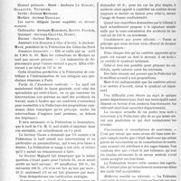 1817 - Page 1796 - Partie professionnelle, Hygiène, Assistance, Mutualité, Intérêts corporatifs, Variétés. Comptes rendus, documents, pièces officielles. Fédération des Syndicats Médicaux du Finistère, 25 novembre 1928