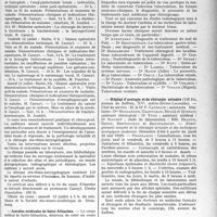 1822 - Page 1801 - Partie professionnelle, Hygiène, Assistance, Mutualité, Intérêts corporatifs, Variétés. Reportage professionnel. Nouvelles et Informations. Faculté de médecine de Strasbourg / Journées médicales de Saint-Sébastien / Hôpital d’urologie et de chirurgie urinaire / Les croisières de vacances de la Fabre Line
