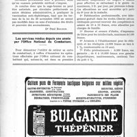 1825 - Page 1804-LXIV - Droit médico-professionnel. Une sage-femme peut-elle faire une vaccination antidiphtérique ? / Les services rendus depuis une année par l’Office National du Combattant
