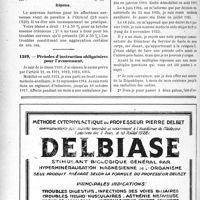 1829 - Page 1808-LXVIII - Correspondance. Questions médico-militaires. Taux d’invalidité d’un trépané / Périodes d’instruction obligatoires pour l’avancement