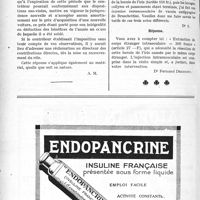 1833 - Page 1812-LXXII - Correspondance. Fiscalité. Amortissement des frais de première installation et du prix d’achat d’une automobile / Application du Tarif Fallières. Corps étranger infra-oculaire