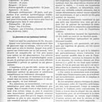 1857 - Page 1840 - Partie scientifique. L’Actualité Scientifique. La Presse. Durée d’isolement des écoliers atteints de maladie contagieuse [(Journal des Praticiens, 23 février 1929)] / Le glaucome et son traitement médical [(La Presse médicale, 16 février 1929)] / Le problème de l’hypertension permanente, dite solitaire [(La Presse médicale, 16 février 1929)]