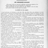 1884 - Page 1867 - Partie professionnelle, Hygiène, Assistance, Mutualité, Intérêts corporatifs, Variétés. Travaux Originaux. Chronique médico-militaire. L’organisation médico-chirurgicale aux armées. Sa répercussion sur la prophylaxie des maladies infectieuses et sur le traitement des blessures de guerre, par le Médecin général Uzac / Les assurances sociales. La phobie du tiers payant [Dr Victor Bentz]