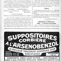 1897 - Page 1880-LXIV - La F. I. E R, (Federatio Internationalis Electro-Radiotherapiae) / Correspondance. Application du Tarif Fallières. Ostéosynthèse avec deux aides / Hôpitaux et Hospices. Création d’un hôpital