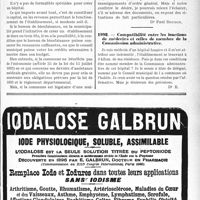 1898 - Page LXV-1881 - Correspondance. Hôpitaux et Hospices. Création d’un hôpital / Compatibilité entre les fonctions de médecins et celles de membre de la Commission administrative
