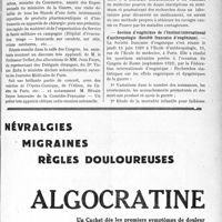 1912 - Page VII-1895 - Dernières nouvelles. Séance d’inauguration des Journées médicales de Paris (9 juin, 1929) / Académie de médecine. Election / Faculté de médecine de Paris / Section d’eugénique de l’Institut international d’anthropologie (Société française d’eugénique)