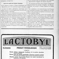 1916 - Page XI-1899 - A travers l’officiel. Enseignement de la médecine / Service de santé des troupes coloniales / Médecine administrative / Hygiène publique