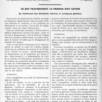 1930 - Page 1913 - Partie scientifique. Travaux Originaux. Traitement simple des hernies ombilicales [Dr Smester] / Ce que pratiquement le médecin doit savoir du traitement des déviations utérines et prolapsus génitaux