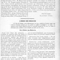 1954 - Page 1937 - Partie professionnelle, Hygiène, Assistance, Mutualité, Intérêts corporatifs, Variétés. Travaux Originaux. Le monument et la Souscription en souvenir du Dr. Cabanès / L’ordre des médecins [Ferdinand Loviot]