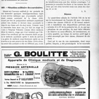 1974 - Page LXV-1957 - Correspondance. Questions médico-militaires. Pension d’un tuberculeux de guerre à 100 % / Situation militaire des sursitaires