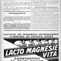 1979 - Page 1962-VI - Demandes et offres / Renseignements / Dernières nouvelles. Académie de médecine / Chirurgie orthopédique chez l’adulte / Banquet de la Société des Chirurgiens de Paris
