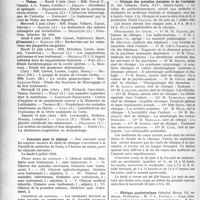 2031 - Page 2012 - Partie professionnelle, Hygiène, Assistance, Mutualité, Intérêts corporatifs, Variétés. Faculté de médecine de Paris. Enseignement et actes de la Faculté