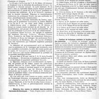 2033 - Page 2014 - Partie professionnelle, Hygiène, Assistance, Mutualité, Intérêts corporatifs, Variétés. Reportage professionnel. Nouvelles et Informations, (Voir les Dernières Nouvelles en tête des t Demi-Colonnes »). Un carré de V. E. M. à Châtel-Guyon / Médecins élus maires ou adjoints dans les stations thermales et climatiques / Institut de technique sanitaire et hygiène spéciale des industries [Dr Paul Boudin]
