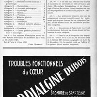 2058 - Page XIII-2037 - A travers l’officiel. Enseignement de la médecine / Création d’une chaire d’hydrologie thérapeutique et de climatologie dans les Facultés de médecine de Lille et Nancy