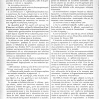 2073 - Page 2052 - Partie scientifique. L'Actualité Scientifique. Les Congrès. IVe Réunion de la Commission internationale pour les maladies professionnelles, Lyon, du 3 au 6 avril 1929, (Suite et fin). Etude clinique de la pneumonoconiose-silicose - Thiele (Dresde) / La législation et la silicose dans différents pays - Collis (Cardiff)