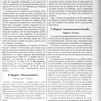 2074 - Page 2053 - Partie scientifique. L'Actualité Scientifique. Les Congrès. IVe Réunion de la Commission internationale pour les maladies professionnelles, Lyon, du 3 au 6 avril 1929, (Suite et fin). La législation et la silicose dans différents pays - Collis (Cardiff) / Pneumoconioses - Sternberg (Vienne) / Cataracte professionnelle - Ezsehnig (Prague)
