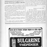 2107 - Page 2086-LVIII - Premier congrès international d’actinologie / Association Professionnelle des Médecins du Mont-Dore / Au sujet du danger des Assurances sociales