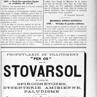 2110 - Page LXI-2089 - Correspondance. Application du Tarif Fallières. La « visite de contrôle » n’est pas « consultation entre confrère » / Tarif des expertises légales en accidents du travail / Questions médico-militaires. Révision de pension militaire