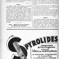2111 - Page 2090-LXII - Correspondance. Questions médico-militaires. Révision de pension militaire / Refus de pension. Recours au tribunal des pensions