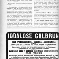 2121 - Page 2098-VI - Dernières nouvelles. Académie de médecine / Faculté de médecine de Paris / Association pour le développement des relations médicales (A. D. R. M) / Réunions médicales de Nancy / Deux causeries médicales par T. S. F
