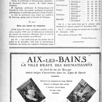 2125 - Page 2102-X - A travers l’officiel. Service de santé militaire / Enseignement de la médecine / Soins aux marins du commerce