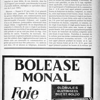 2126 - Page XI-2103 - A travers l’officiel. Réponses des Ministres aux questions des Parlementaires. Usage du téléphone en dehors des heures d’ouverture des bureaux