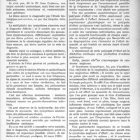 2150 - Page 2127 - Partie scientifique. L'Actualité Scientifique. La Presse. Sur la périartérite noueuse. Maladie de Kussmaul [(Journ. de médecine et de chirurgie pratiques, 10 mars 1929)] / Les deux variétés de la dyspnée d’effort, polypnée et dyspnée [(Lyon médical, 17 mars 1929)]