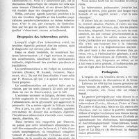 2213 - Page 2190 - Partie scientifique. Travaux Originaux. Travail de la Clinique chirurgicale de la Salpêtrière (Pr Gosset). Les dyspepsies des tuberculeux, par le Dr René A. Gutmann. Dyspepsies initiales / Dyspepsies des tuberculeux avérés / Troubles dyspeptiques terminaux / Pathogénie