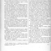 2219 - Page 2196 - Partie scientifique. Travaux Originaux. La thérapeutique au goût du jour. Les hémorragies utérines de la cinquantaine