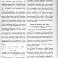 2224 - Page 2201 - Partie scientifique. L'Actualité Scientifique. Les Sociétés Savantes. Paris. Le lacto-sérum en thérapeutique chirurgicale, (Académie de médecine ; 4-6-1929) / Hygiène des piscines et bains publies, (Académie de médecine ; 28-5-1929)