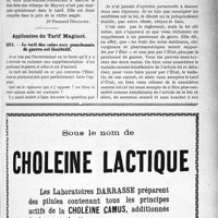 2258 - Page LXIII-2235 - Correspondance. Application du Tarif Fallières. Ce n’est pas la lésion, mais l'intervention qui est tarifée / Application du Tarif Maginot. Le tarif des soins aux pensionnés de guerre est limitatif