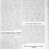 2288 - Page 2265 - Partie scientifique. L’Actualité Scientifique. Les Sociétés Savantes. Lyon. Société Nationale de Médecine et des Sciences Médicales. Exostose ostéogénique du cubitus / Rétrécissement mitral pur chez l’homme / Coexistence d’insuffisance aortique et d’anévrysme artério-veineux. Endocardite infectieuse secondaire / Aortite ulcéro-végétante greffée sur une aortite syphilitique / Corps étrangers récidivants du genou