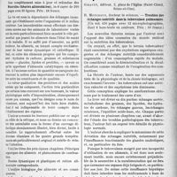2294 - Page 2271 - Partie scientifique. L’Actualité Scientifique. Les Livres. Les aliments et la vie. (Deuxième édition complètement mise à jour et refondue des Nouvelles théories alimentaires), par Raoul Lecoq, Vigot frères, éditeurs, Paris / Troubles des échanges nutritifs dans la tuberculose pulmonaire, par R. Monceaux, Girault, éditeur, Saint-Cloud, Seine-et-Oise