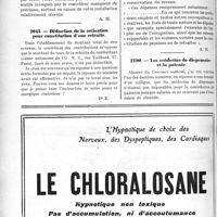 2327 - Page 2304-LXIV - Correspondance. Fiscalité. Recours à la Commission départementale / Déduction de la cotisation pour constitution d’une retraite / Les médecins de dispensaire et la patente