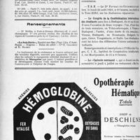 2333 - Page 2310-VI - Demandes et offres / Dernières nouvelles. Académie de médecine / T. S. F / Le Congrès de la Confédération internationale / Le « Caducée normand »