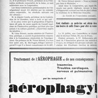 2405 - Page 2382-X - Les équivalences du baccalauréat et les étudiants en médecine naturalisés / Cent étudiants en médecine ont obtenu chacun une bourse de mille francs pour aller en vacantes