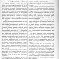 2410 - Page 2387 - Propos du jour. La médecine préventive. Ses progrès. — Dangers de plus en plus pressants de fonctionnarisation du Corps médical. — Une intéressante initiative individuelle [J. Noir]