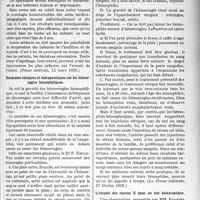2426 - Page 2403 - Partie scientifique. L’Actualité Scientifique. La Presse. La récupération des infirmes de la parole et de l’audition [(Presse médicale, 15 mars 1929)] / Remarques cliniques et thérapeutiques sur les hémorragies hémophiliques [(La Presse médicale, 27 février 1929)] / L’emploi des rayons X dans un but hémostatique [(La Presse médicale, 2 mars 1929)]