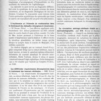 2433 - Page 2410 - Partie scientifique. L’Actualité Scientifique. Les Congrès. IIIe Congrès Français d’oto-neuro-ophtalmologie, (Suite et fin). La céphalée dans les syndromes de la fente sphénoidale et de l’apex orbital. — Pr Roger / L’oxythermie et l’étincelle de condensation dans le traitement des céphalées rhinogènes et sinusiennes. — Dr Siems / Les différentes craniectomies décompressives dans le traitement des tumeurs cérébrales. — MM. Riser et Sorel / La circulation méningo-cérébrale étudiée par la microphotographie, par MM. Riser et Raymond Sorel