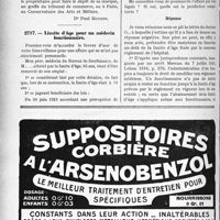 2455 - Page 2432-LVI - Correspondance. Divers. Un dentiste peut-il vendre des produits dentifrices, brosses, etc. ? / Limite d’âge pour un médecin fonctionnaire [Bernard Auger]