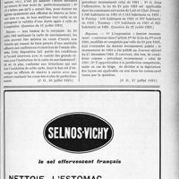 2474 - Page XI-2451 - A travers l’officiel. Réponses des Ministres aux questions des Parlementaires. Retrait de la carte de surclassement / Recensements servant de base à l’application de la loi du 29 juin 1929