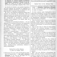 2499 - Page 2476 - Partie scientifique. L'Actualité scientifique. Les Livres. La réaction de fixation appliquée au diagnostic de certaines maladies microbiennes ou parasitaires communes à l’homme et aux animaux, par Dr Ach. Urbain, Éditions de la revue de pathologie comparée et d'hygiène générale, Paris / Les colites ulcéreuses chroniques, par C. Bonorino Udaondo, Gaston Doin et Cie, éditeurs, Paris / Orthopédie. Tuberculoses chirurgicales, par C. Rederer, Gaston Doin et Cie, éditeurs, Paris