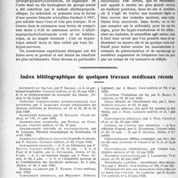 2501 - Page 2478 - Partie scientifique. L'Actualité scientifique. A propos d’un hypnotique doux, par le Dr Dessout / Index bibliographique de quelques travaux médicaux récents