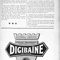 2526 - Page LIX-2503 - Service de Santé (Réserves). Promotions. Au grade de médecin capitaine. '/ Jurisprudence. Honoraires. — Laparotomie exploratrice. — Néoplasme