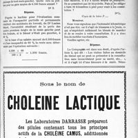 2532 - Page LXV-2509 - Correspondance. Accidents du travail. Evaluation d’incapacité résultant d’un accident du travail / Application du Tarif Fallières. Déplacement pour plaie de main